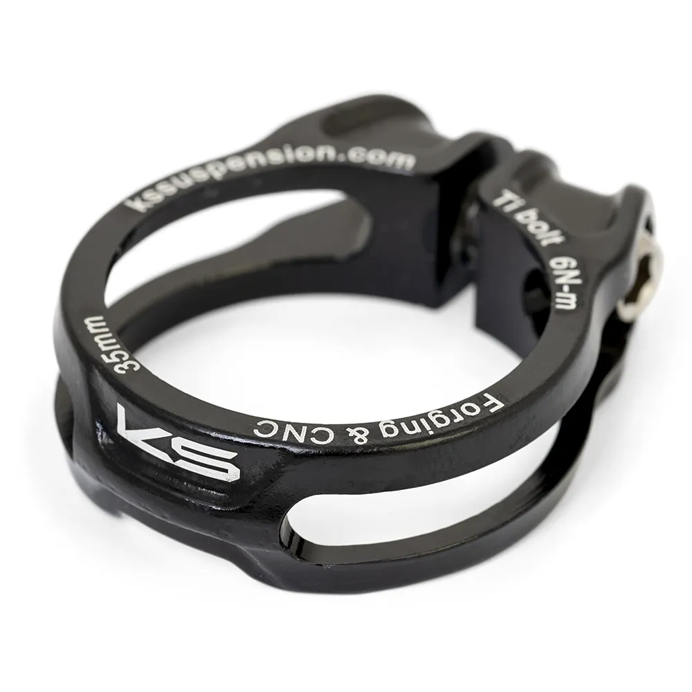 uPRISE Bikes Ks Suspension KS Suspension Ether KSSC Seat Collar - Black | Price match, 365 day return s, 18-Month Warranty, Finance Available & Free UK Delivery