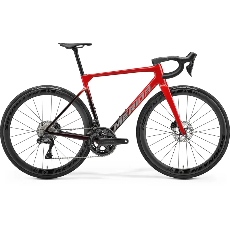 Merida Scultura 9000 2026 Carbon Road Bike - Passion Red/Dark Red