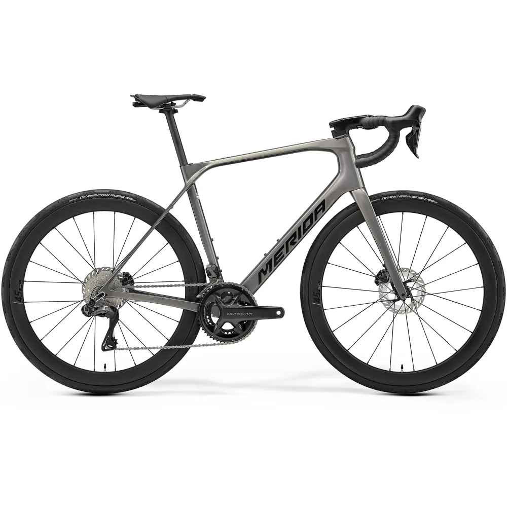 uPRISE Bikes Merida Scultura Endurance 8000 2026 Carbon Road Bike - Warm Slate Grey | Price match, 365 day return s, 18-Month Warranty, Finance Available & Free UK Delivery