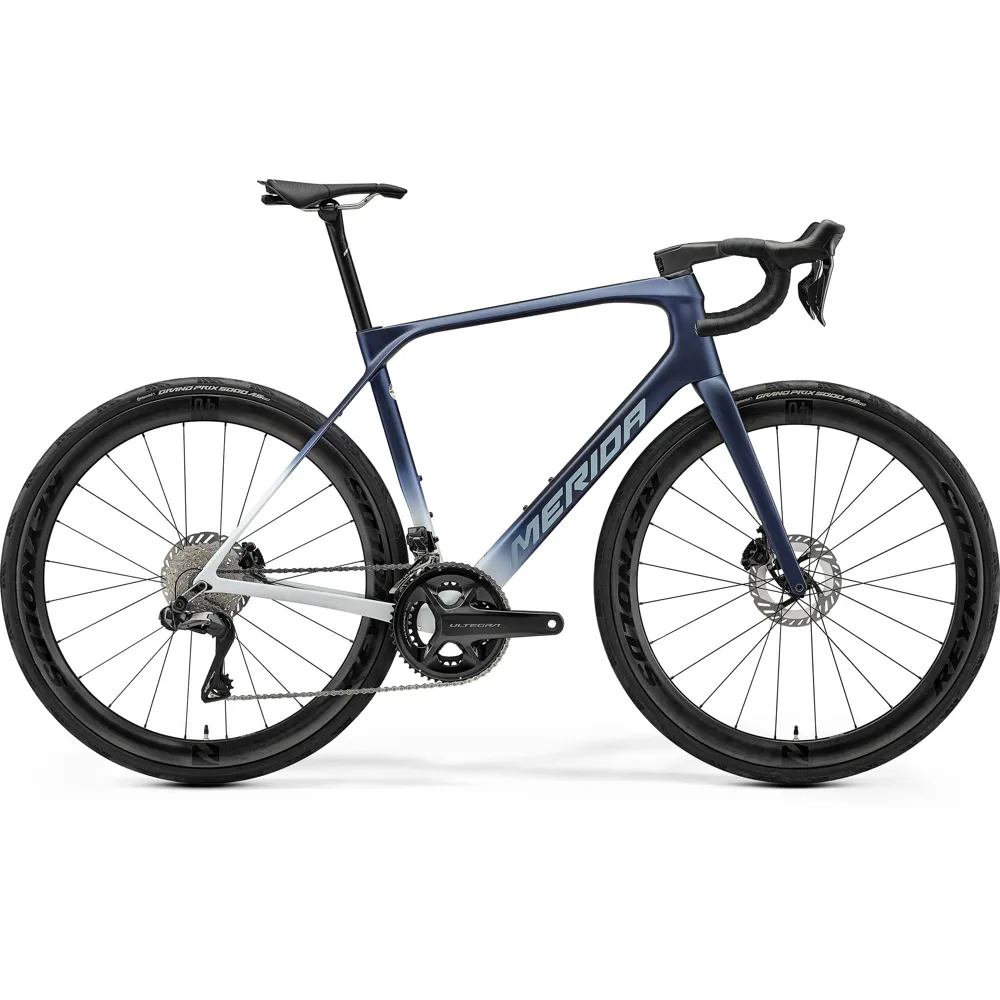 uPRISE Bikes Merida Scultura Endurance 9000 2026 Carbon Road Bike - Mountain Dust Blue | Price match, 365 day return s, 18-Month Warranty, Finance Available & Free UK Delivery