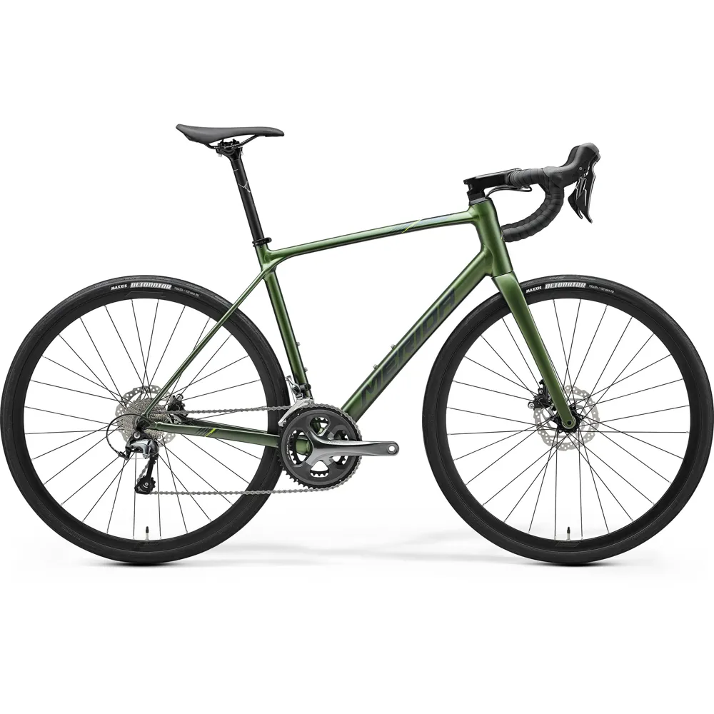 uPRISE Bikes Merida Scultura Endurance 300 2025 Road Bike - Silk Green/Silver | Price match, 365 day return s, 18-Month Warranty, Finance Available & Free UK Delivery