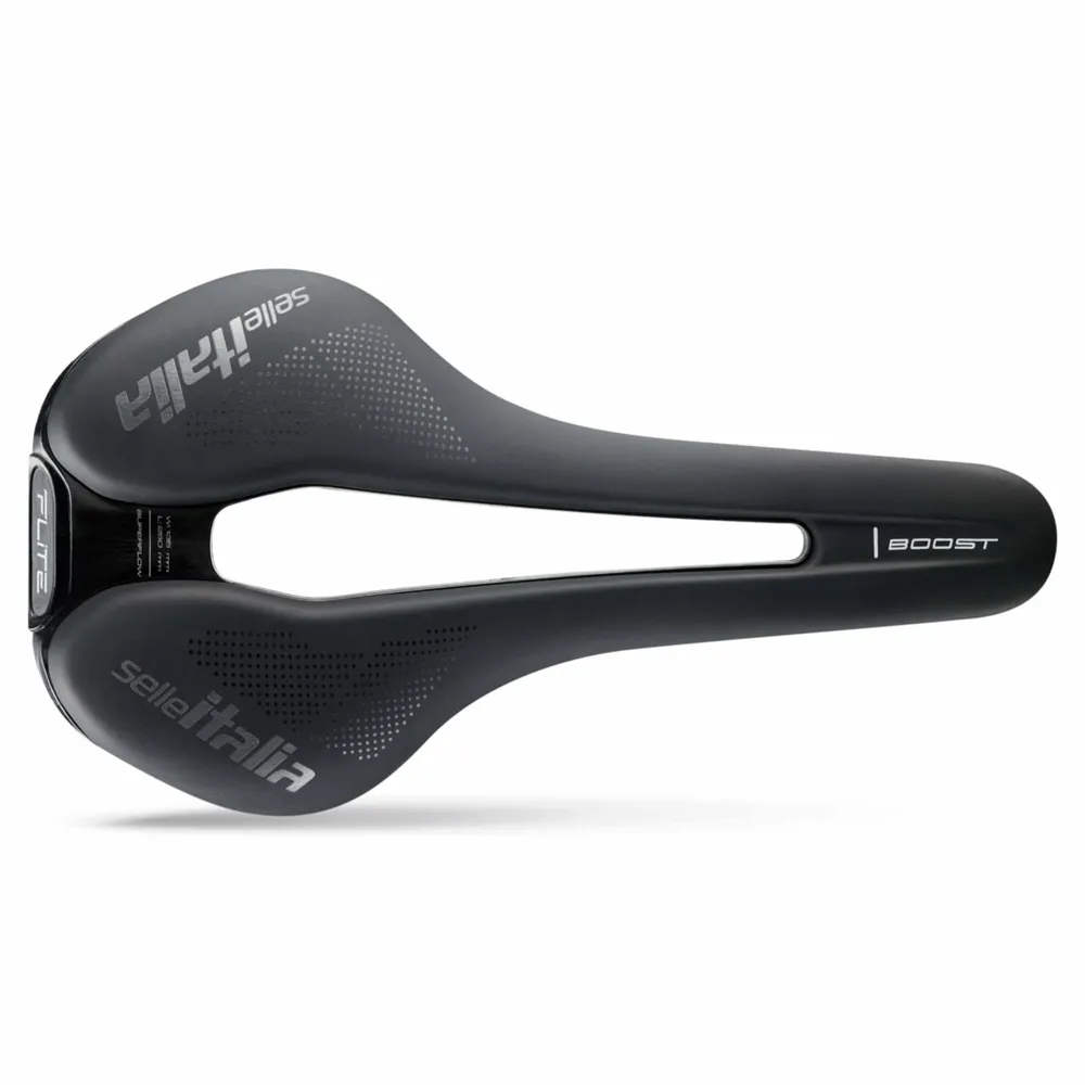 uPRISE Bikes Selle Italia Flite Boost TM Superflow Saddle - Black | Price match, 365 day returns, 18-Month Warranty, Finance Available & Free UK Delivery