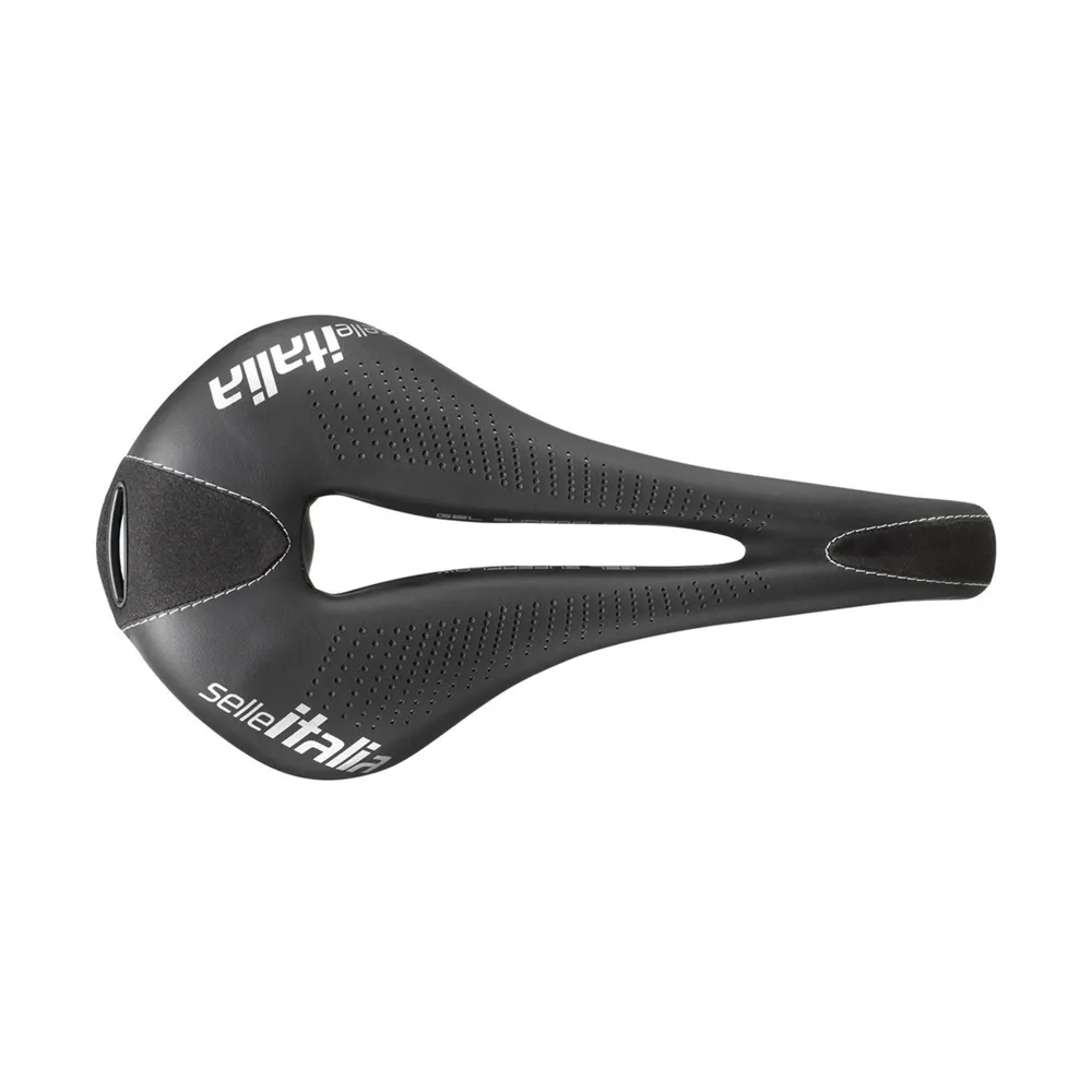 uPRISE Bikes Selle Italia Saddle Max Flite Gel Ti316 Superflow Saddle - Black | Price match, 365 day returns, 18-Month Warranty, Finance Available & Free UK Delivery