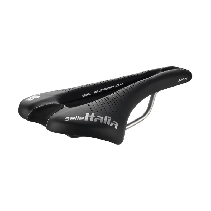 Selle Italia SLR Boost Gel TI316 Superflow Saddle - Black-2