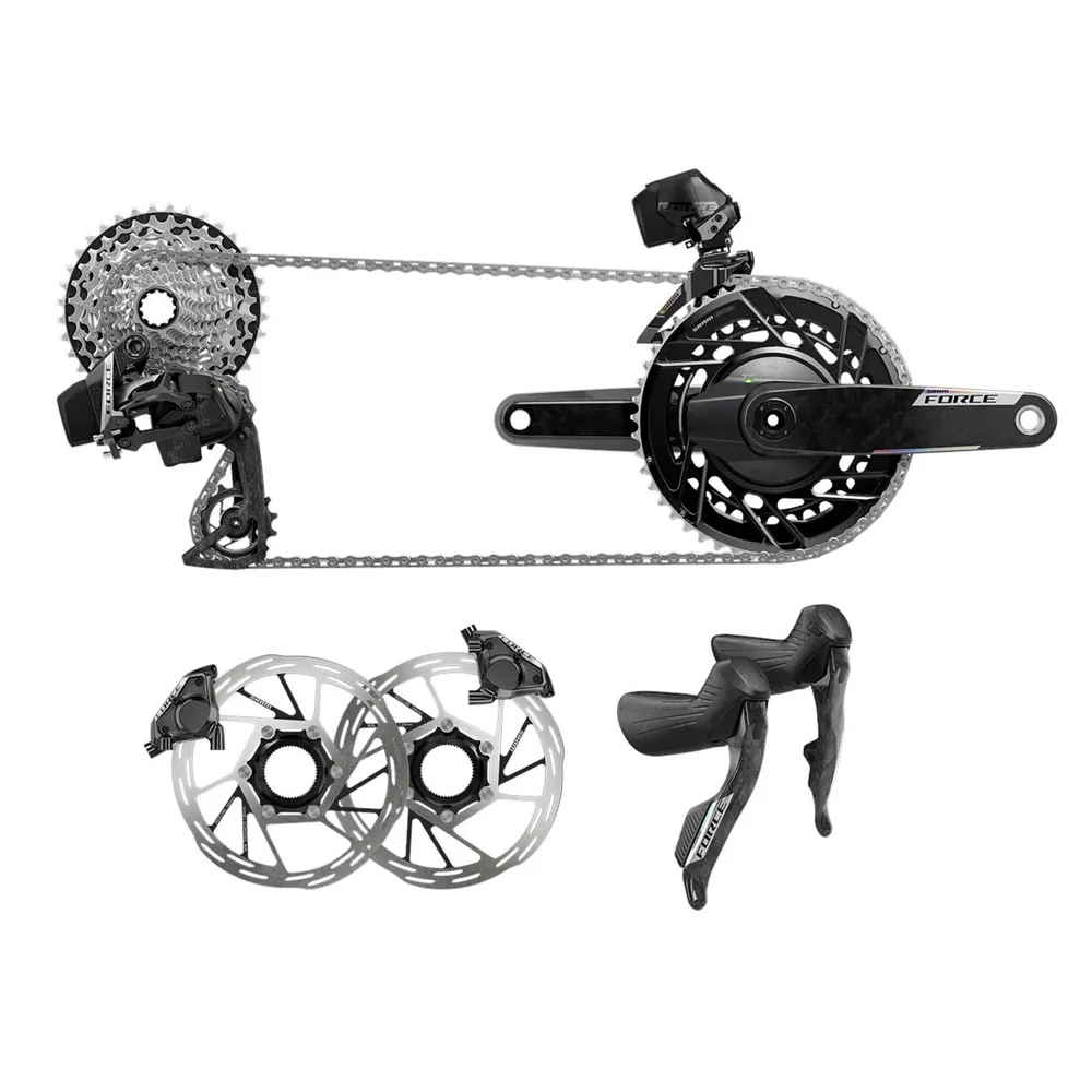 uPRISE Bikes Sram Force AXS 2X E1 Electronic Hrd Groupset | Price match, 365 day return s, 18-Month Warranty, Finance Available & Free UK Delivery