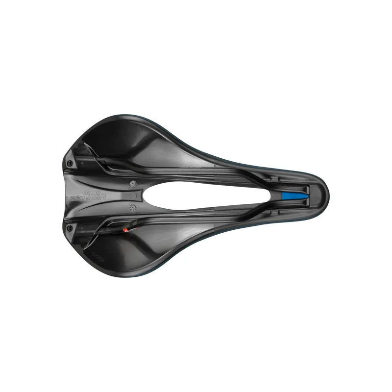 Selle Italia Novus Boost Evo TM Superflow Gravel Saddle - Blue Granite-4