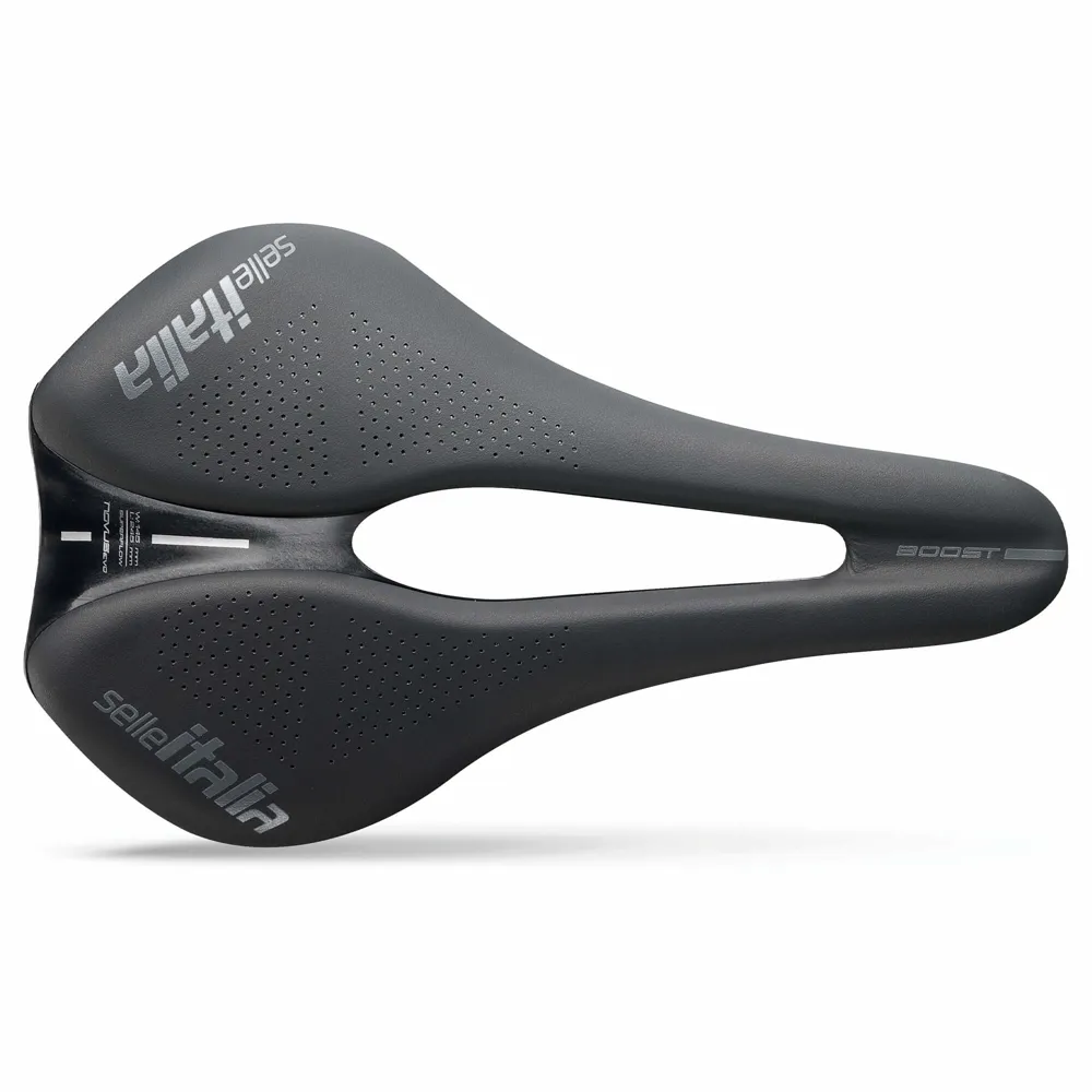 uPRISE Bikes Selle Italia Max Novus Evo Boost TI316 Superflow Saddle - Black | Price match, 365 day returns, 18-Month Warranty, Finance Available & Free UK Delivery