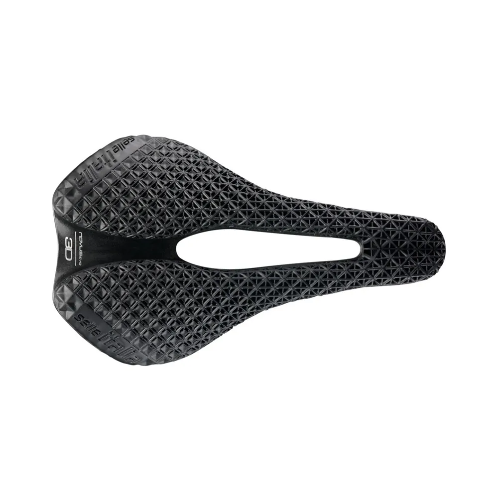 uPRISE Bikes Selle Italia Novus Boost Evo 3D TI316 Superflow Saddle - Black | Price match, 365 day returns, 18-Month Warranty, Finance Available & Free UK Delivery