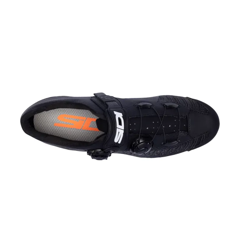 Sidi Genius 10 Knitted Road Shoes - Monochrome Black-1
