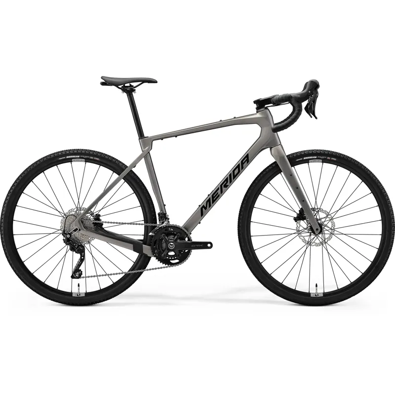 Merida Silex 4000 2026 Carbon Gravel Road Bike - Warm Slate Grey