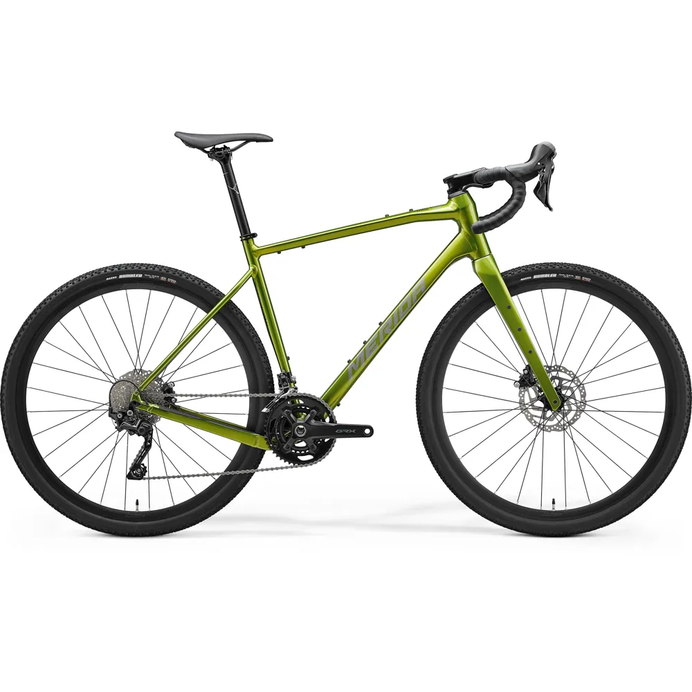 uPRISE Bikes Merida Silex 400 2025 Gravel Road Bike - Green/Grey/Black | Price match, 365 day return s, 18-Month Warranty, Finance Available & Free UK Delivery