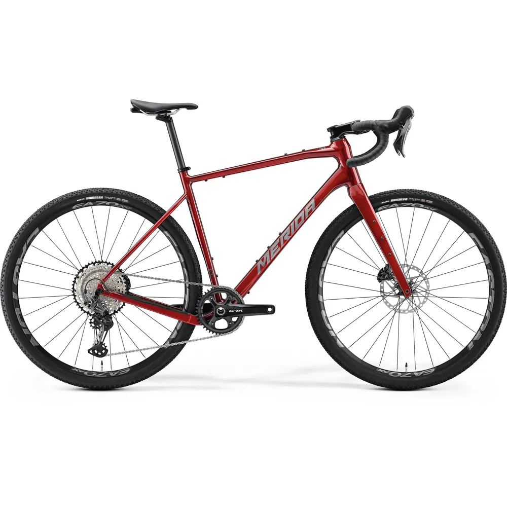 uPRISE Bikes Merida Silex 700 2025 Gravel Road Bike - Dark Red/Grey/Red | Price match, 365 day return s, 18-Month Warranty, Finance Available & Free UK Delivery