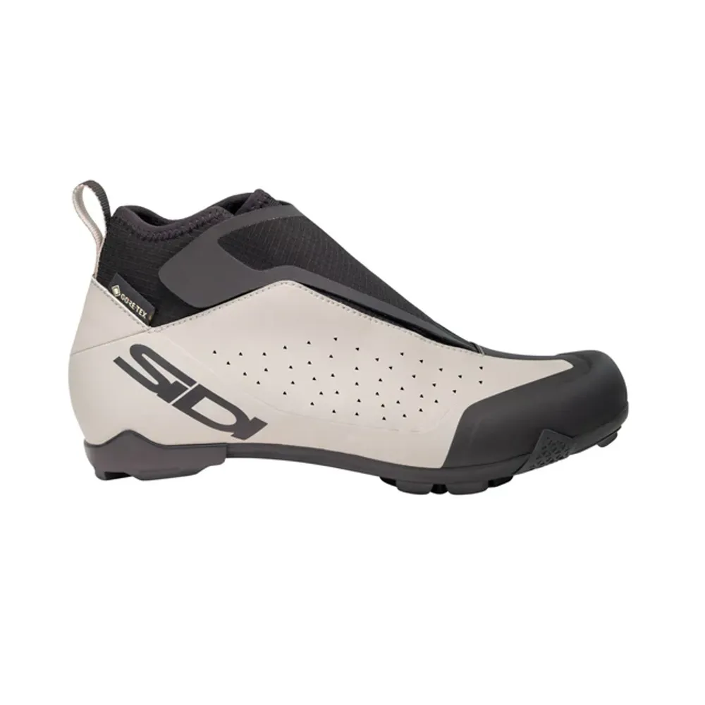 uPRISE Bikes Sidi Glacies Monochrome MTB Shoes - Black/Neutral Grey | Price match, 365 day return s, 18-Month Warranty, Finance Available & Free UK Delivery
