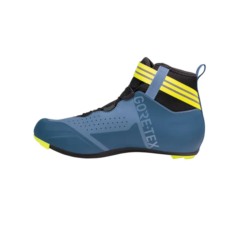 Sidi Nix Fluo Road Shoes - Navy/Yellow Fluo-1