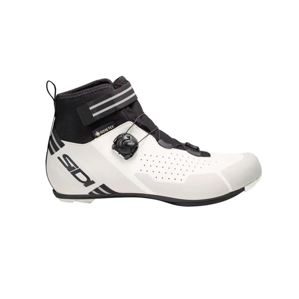 uPRISE Bikes Sidi Nix Monochrome Road Shoes - White/Black | Price match, 365 day return s, 18-Month Warranty, Finance Available & Free UK Delivery