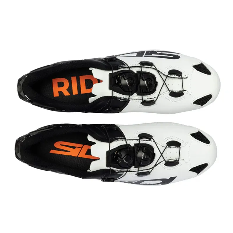 Sidi Shot 2S Pro Road Shoes - Two-Toned White/Black-4