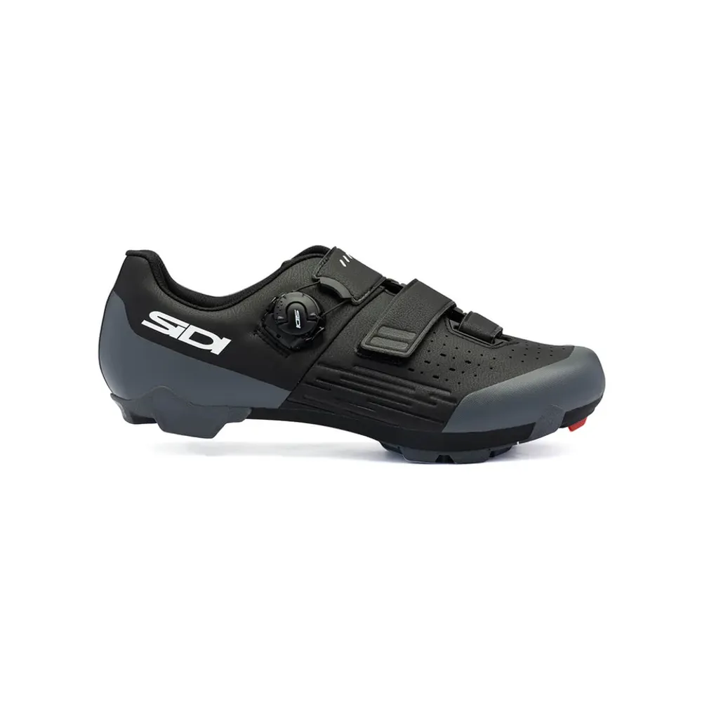uPRISE Bikes Sidi Silvis XC Monochrome MTB Shoes - Black | Price match, 365 day return s, 18-Month Warranty, Finance Available & Free UK Delivery