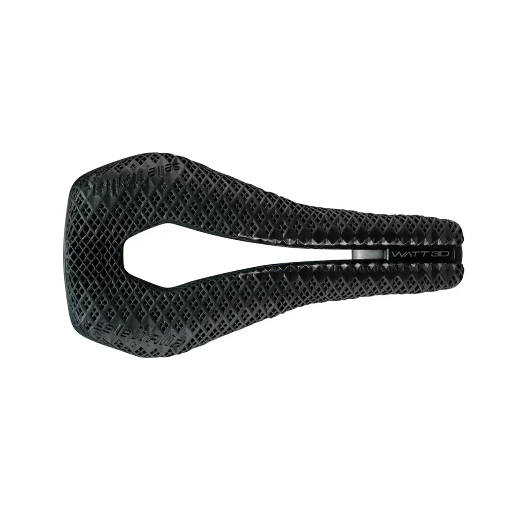 uPRISE Bikes Selle Italia Watt 3D Kit Carbonio Superflow Saddle - Black | Price match, 365 day returns, 18-Month Warranty, Finance Available & Free UK Delivery