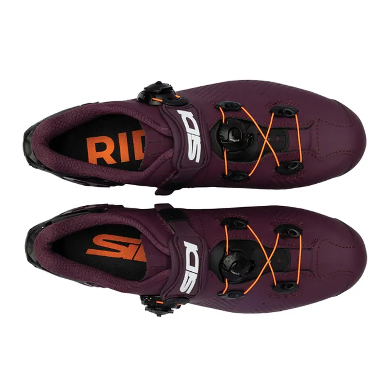 Sidi Wire 2S Road Shoes - Matte Wine-5