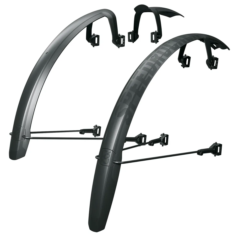 uPRISE Bikes SKS Speedrocker XL Gravel Bike Mudguard Set - 52mm - Black | Price match, 365 day return s, 18-Month Warranty, Finance Available & Free UK Delivery