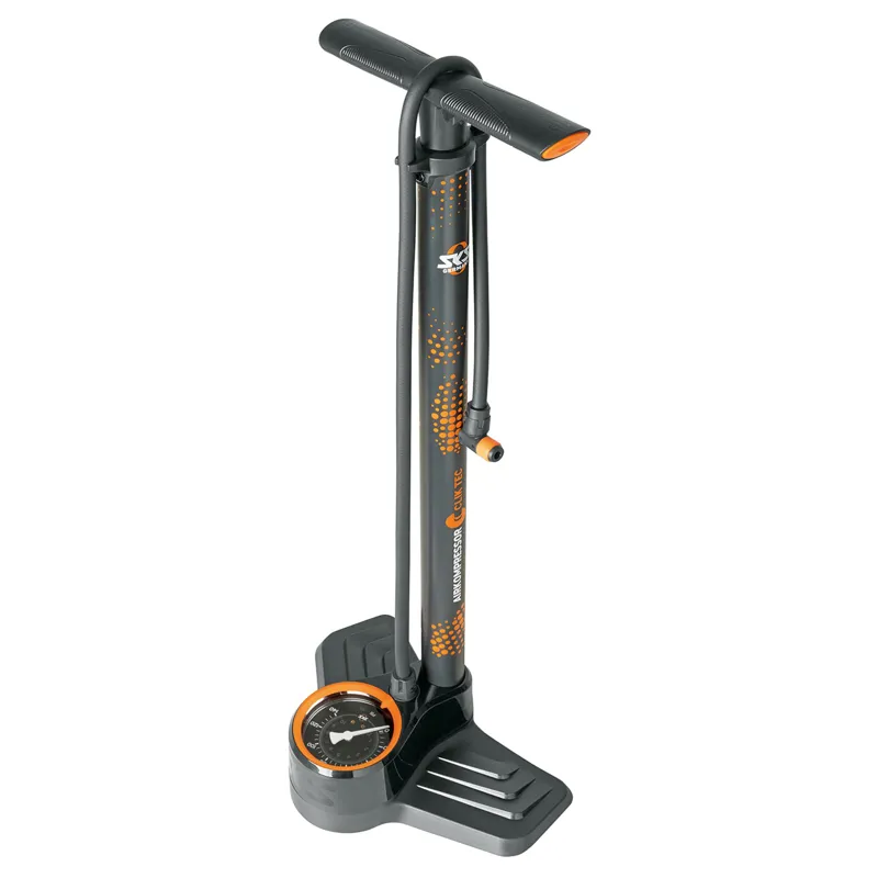 SKS Airkompressor Clik Tec 10.0 Floor Pump - Black