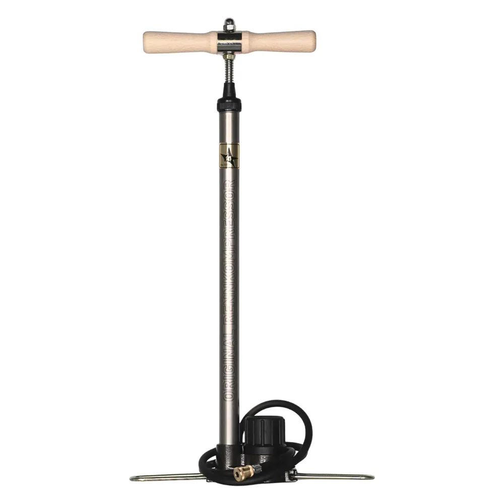 uPRISE Bikes SKS Renkompressor 60 Track Pump - Silver | Price match, 365 day returns, 18-Month Warranty, Finance Available & Free UK Delivery