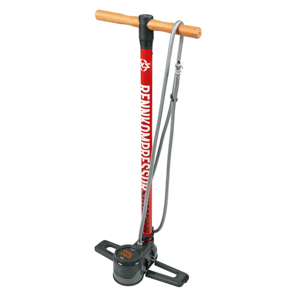 uPRISE Bikes SKS Rennkompressor Suspension Floor Pump - 400psi - Red | Price match, 365 day returns, 18-Month Warranty, Finance Available & Free UK Delivery