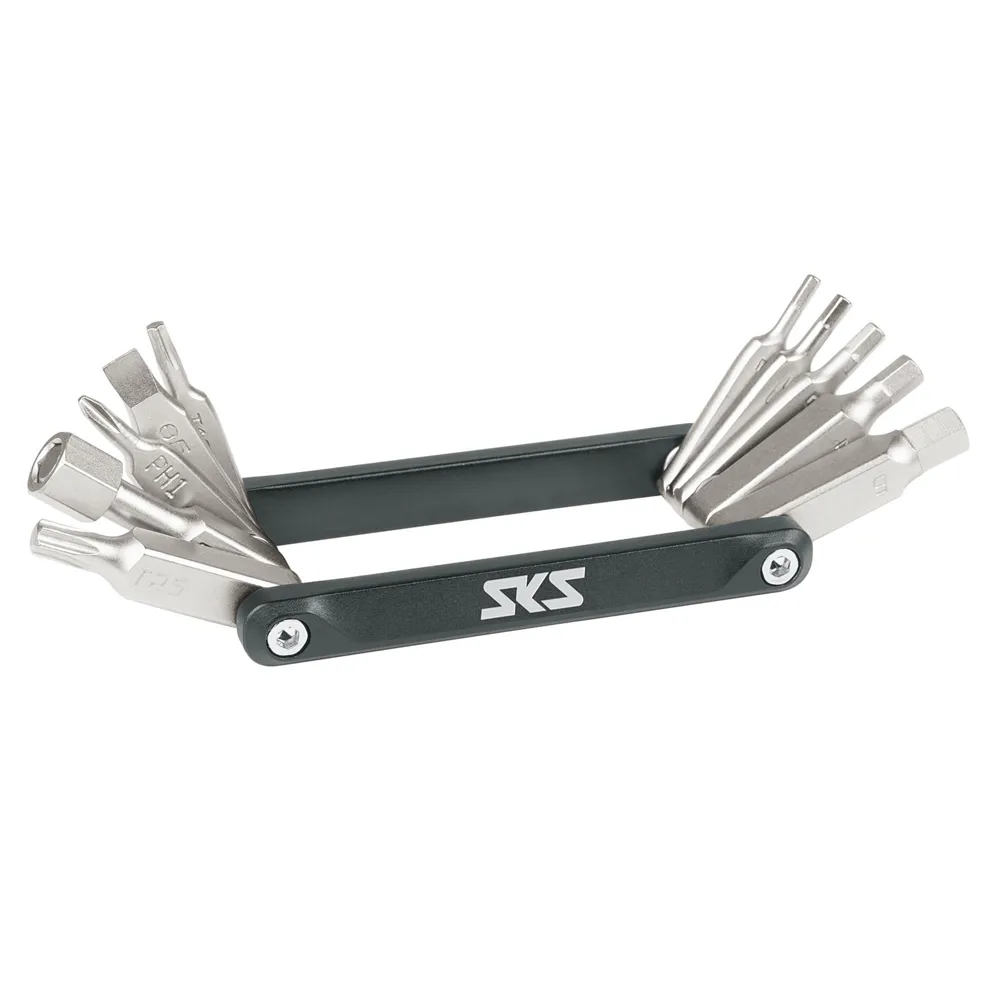 uPRISE Bikes SKS Tom 11 Multi Tool - Black/Silver | Price match, 365 day returns, 18-Month Warranty, Finance Available & Free UK Delivery