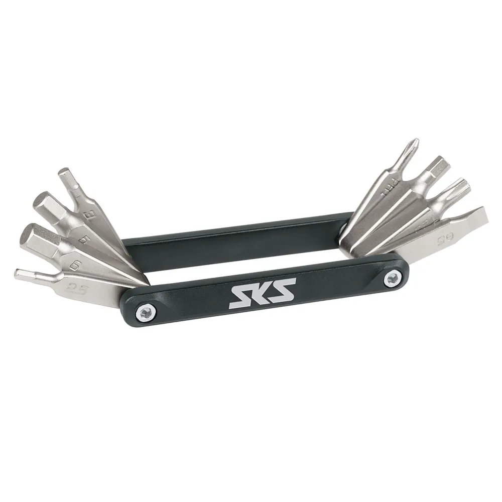 uPRISE Bikes SKS Tom 8 Multi Tool - Black/Silver | Price match, 365 day returns, 18-Month Warranty, Finance Available & Free UK Delivery