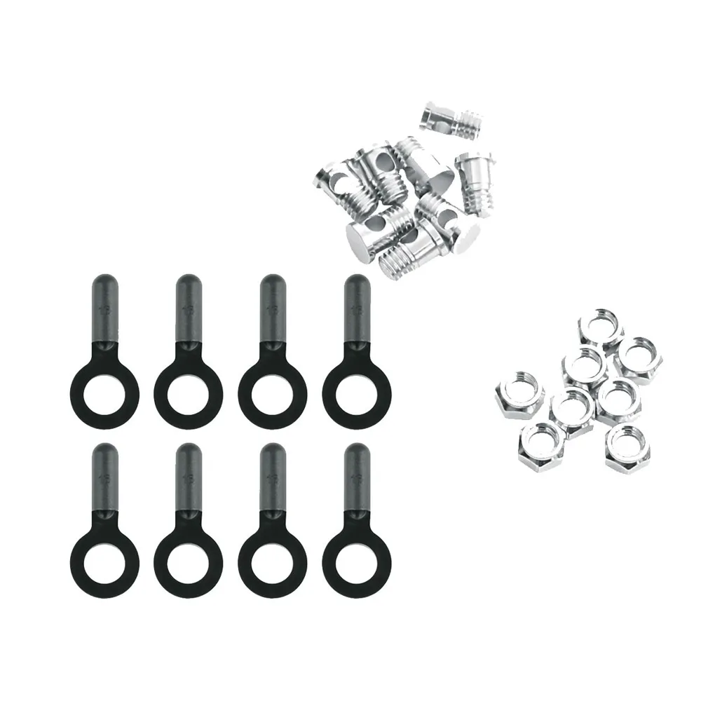 uPRISE Bikes SKS 8 Bolts/Nuts/End Caps Chromoplastic/Longboard | Price match, 365 day returns, 18-Month Warranty, Finance Available & Free UK Delivery