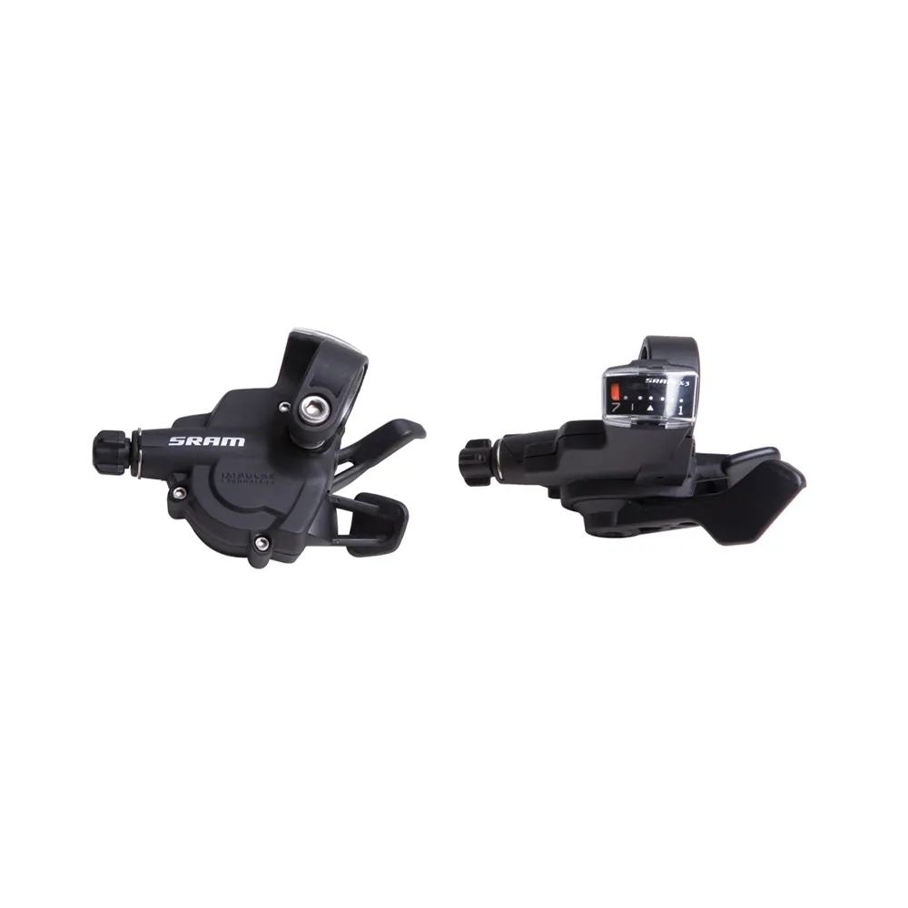 uPRISE Bikes Sram x3 Shifter - Trigger - Set 3x7 speed | Price match, 365 day return s, 18-Month Warranty, Finance Available & Free UK Delivery