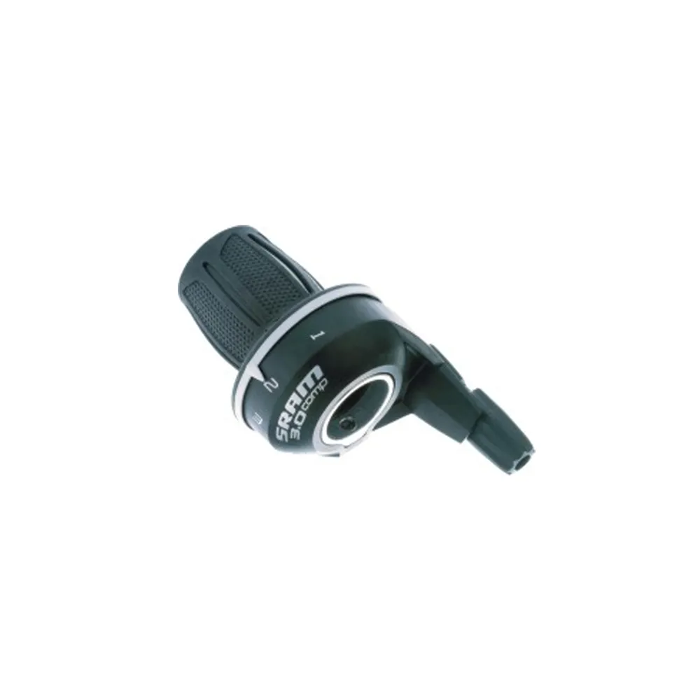 uPRISE Bikes Sram SRAM 3.0 Grip Shift Twist Shifter - Black - Left Hand 3 Speed | Price match, 365 day return s, 18-Month Warranty, Finance Available & Free UK Delivery
