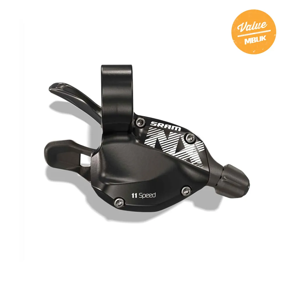 uPRISE Bikes Sram SRAM NX 11 Speed X-Actuation Trigger Shifter - Black - 11 Speed Rear | Price match, 365 day return s, 18-Month Warranty, Finance Available & Free UK Delivery