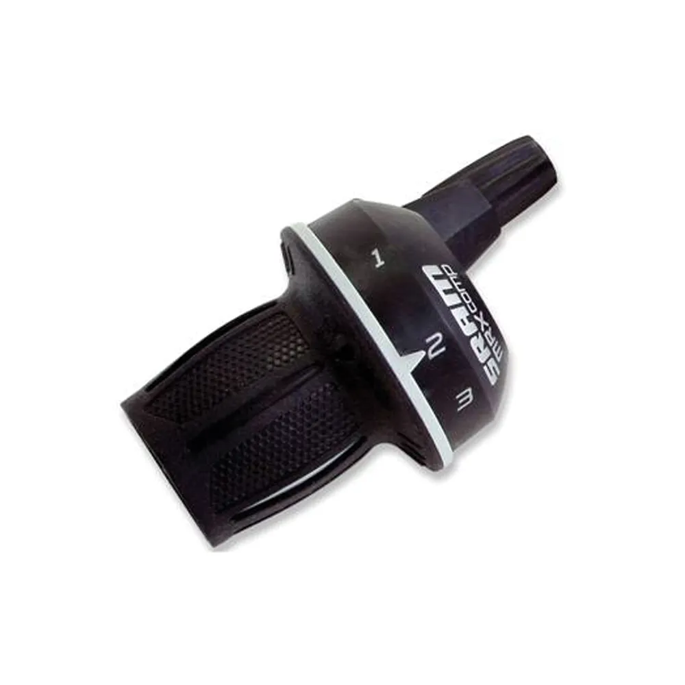 uPRISE Bikes Sram SRAM MRX Twist Shifter - 7 SpeedRear 2:1 fits Shimano - Black - LH 3s | Price match, 365 day return s, 18-Month Warranty, Finance Available & Free UK Delivery