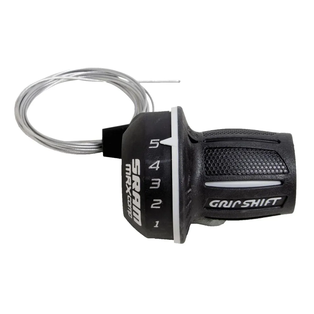uPRISE Bikes Sram MRX 7 Speed Rear Twist Shifter 2:1 fits Shimano - Black - RH 5s | Price match, 365 day return s, 18-Month Warranty, Finance Available & Free UK Delivery
