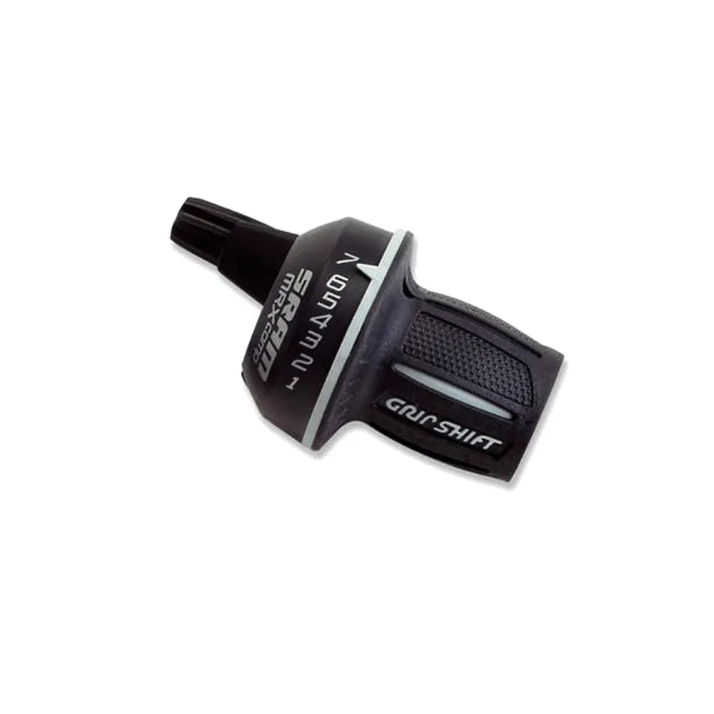 uPRISE Bikes Sram SRAM MRX 7 Speed Rear Twist Shifter - 2:1 fits Shimano - Black - RH 7s | Price match, 365 day return s, 18-Month Warranty, Finance Available & Free UK Delivery