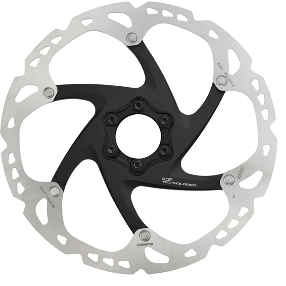 uPRISE Bikes Shimano XT SM-RT86 Ice Tec 6-bolt Disc Rotor - Black - 180mm 7 inch | Price match, 365 day return s, 18-Month Warranty, Finance Available & Free UK Delivery