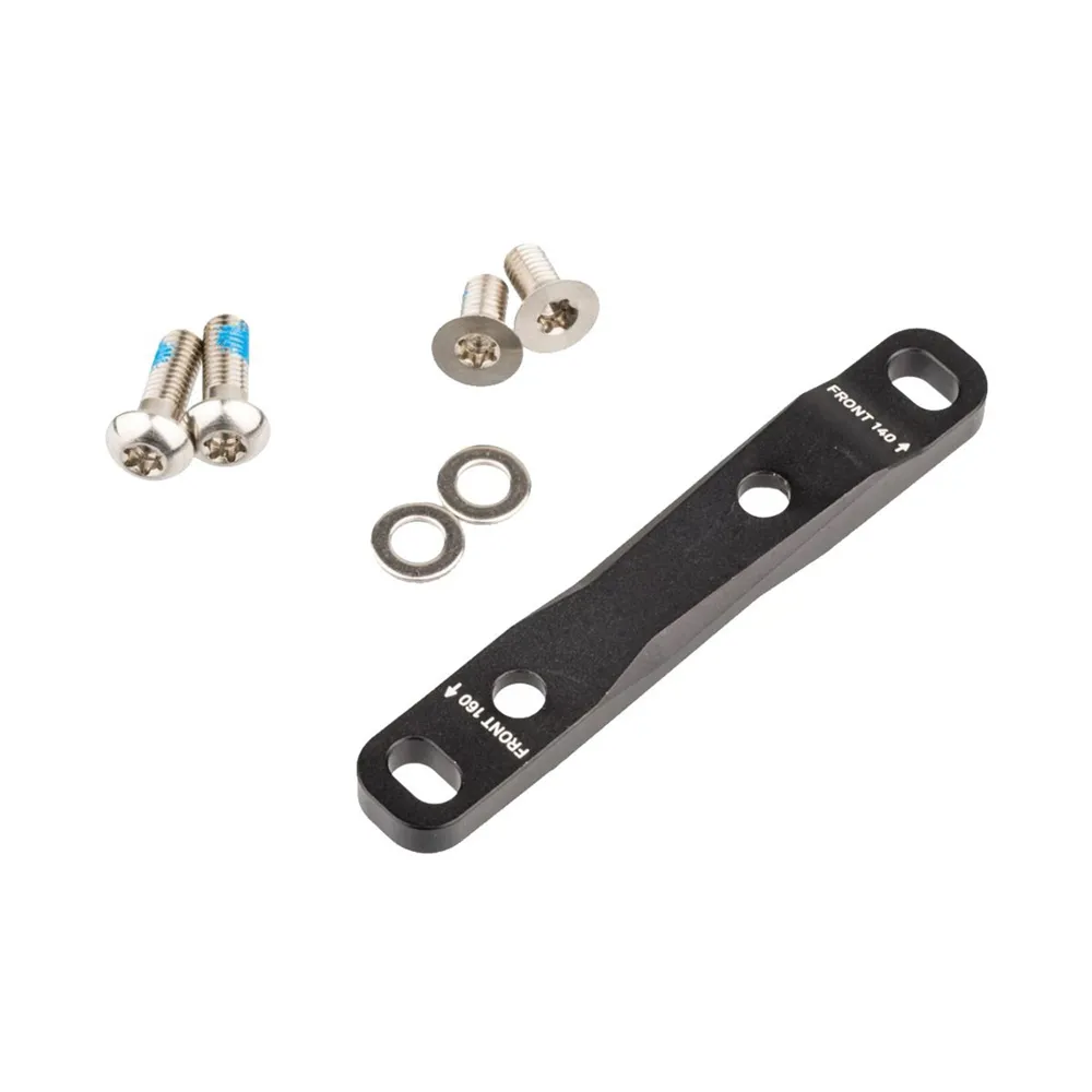 uPRISE Bikes Sram Flat Mount Bracket - 20F Rear 160 Inc 2 Stainless Bracket Mounting | Price match, 365 day return s, 18-Month Warranty, Finance Available & Free UK Delivery