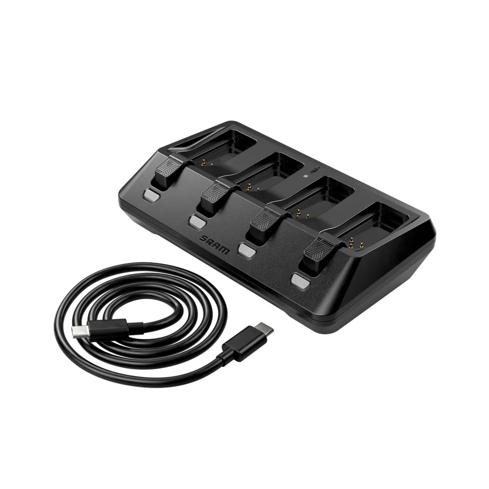 uPRISE Bikes Sram Axs Battery Base Charger 4-Ports Including USB-C Cord | Price match, 365 day return s, 18-Month Warranty, Finance Available & Free UK Delivery