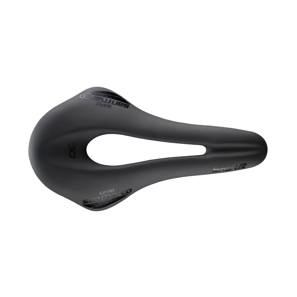 uPRISE Bikes Selle San Marco Shortfit 130 Dynamic Saddle - S3 - Black | Price match, 365 day returns, 18-Month Warranty, Finance Available & Free UK Delivery