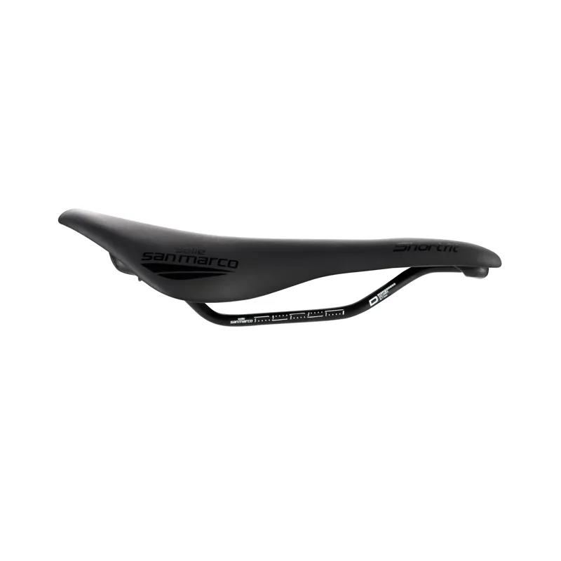 Selle San Marco Shortfit 130 Dynamic Saddle - S3 - Black-1
