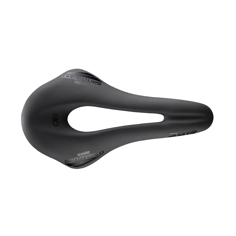 Selle San Marco Shortfit 130 Carbon FX Saddle - S3 - Black