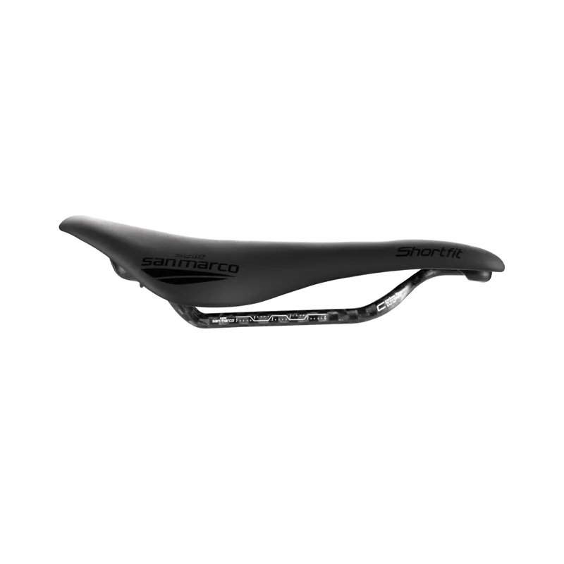 Selle San Marco Shortfit 130 Carbon FX Saddle - S3 - Black-1