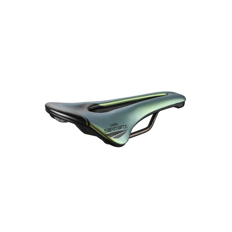 Selle San Marco Shortfit 2.0 Racing Saddle - Iridescent Gold-2