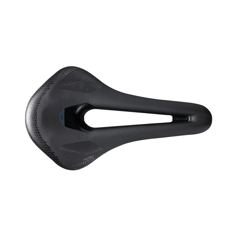 Selle San Marco Shortfit 2.0 Supercomfort Racing Saddle - Black