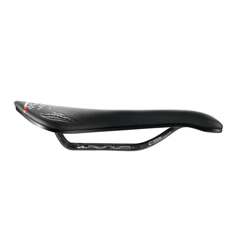 Selle San Marco Aspide Short Carbon FX Saddle - Black-1