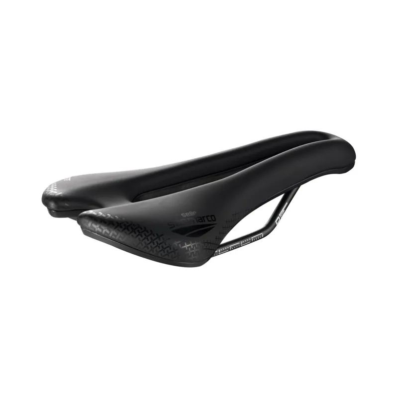 Selle San Marco Aspide Short Comfort Dynamic Saddle - Black-1