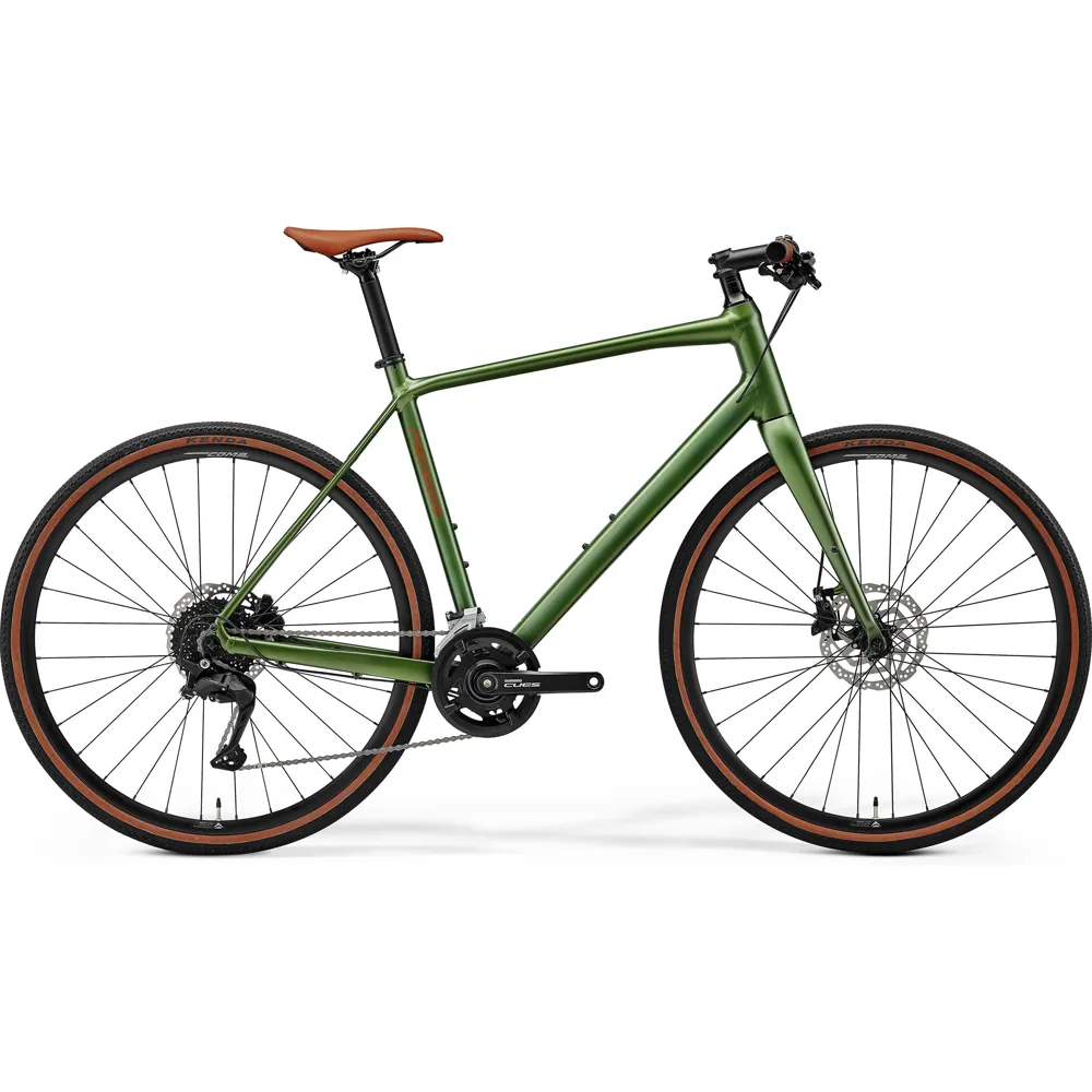 uPRISE Bikes Merida Speeder 100 2026 Hybrid Bike - Fog Green | Price match, 365 day return s, 18-Month Warranty, Finance Available & Free UK Delivery