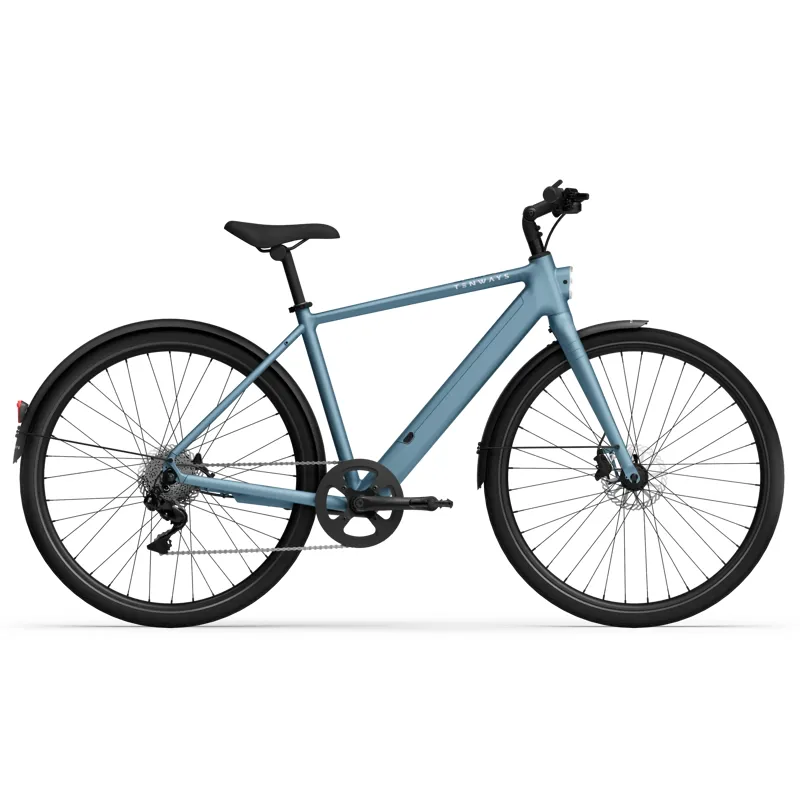 Tenways CGO600 Plus 2026 Electric Hybrid Bike - Sky Blue