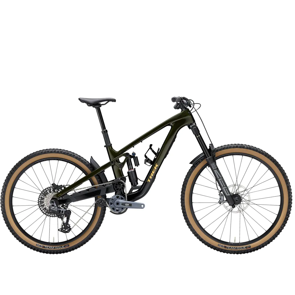 uPRISE Bikes Trek Slash 9.8 GX AXS T-Type Gen 6 Full Suspension MTB - Black Olive | Price match, 365 day return s, 18-Month Warranty, Finance Available & Free UK Delivery